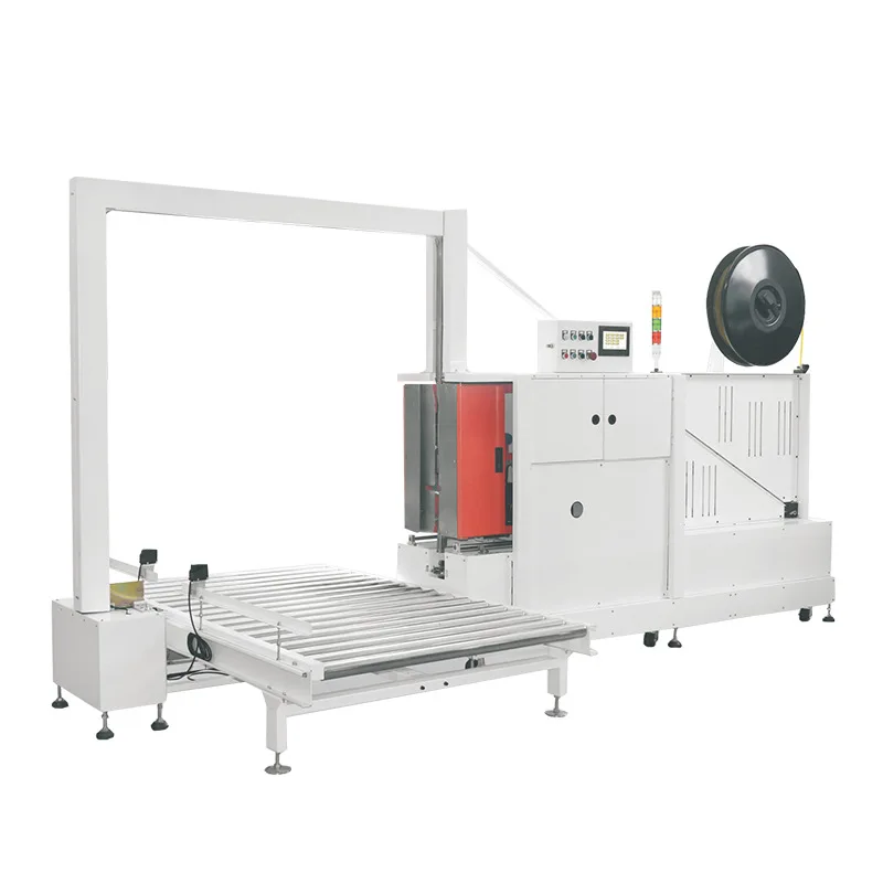 UDB-105B Fully Automatic Online Arch Pallet Strapper Pallet Strapping Machine