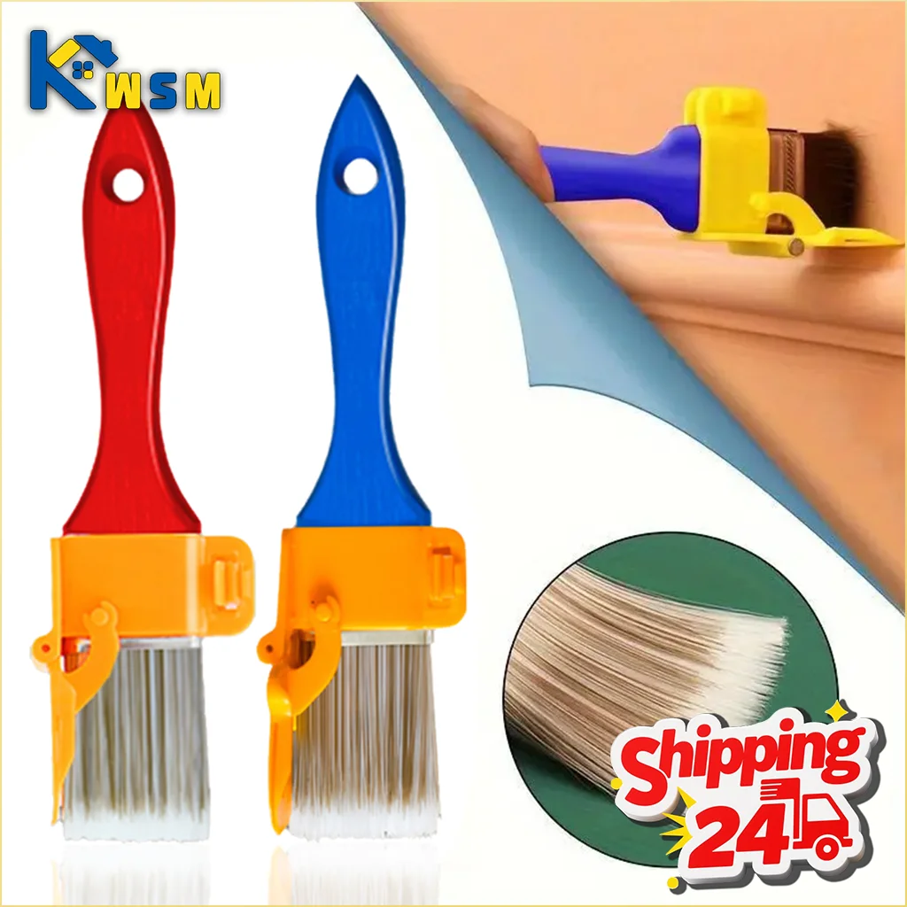 

Кисть для рисования на крыше внутренней стены для темной отделки углов, угловая кисть для рисования, аппликатор для краски стен для домашнего украшения