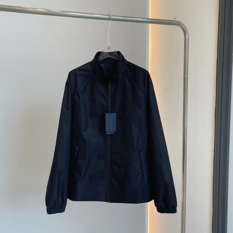 Veste décontractée Stand UR pour hommes, manteau de mouvement de vêtements de mode, parsnip confortable, style d'affaires, Y2K, printemps et été