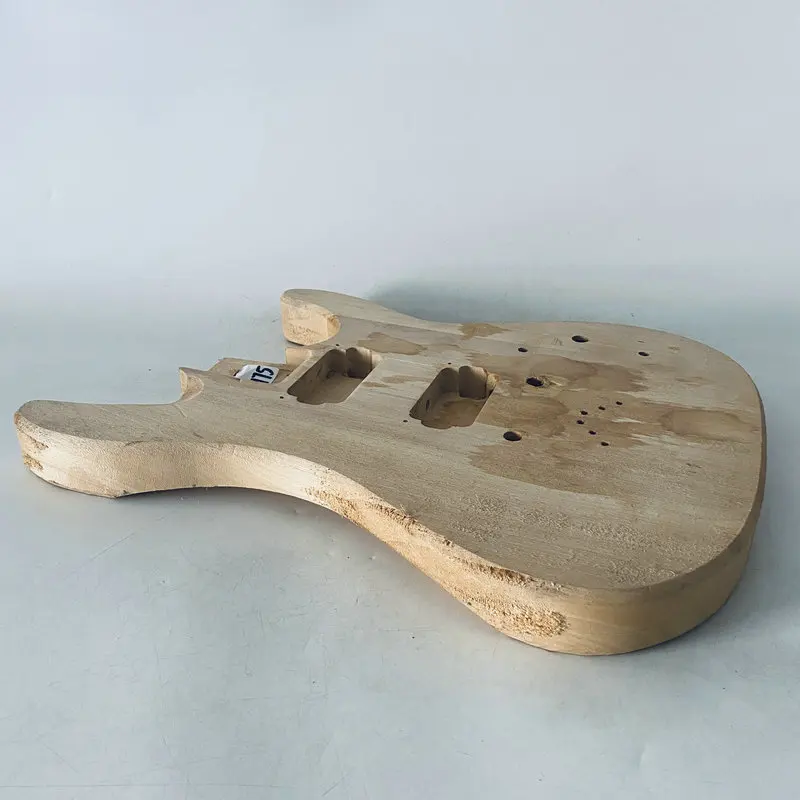 AB775  Custom Handmade Guitar Body Unfinished Mini and Travel Electric Guitar Genuine Mitchell Children Model No Paints