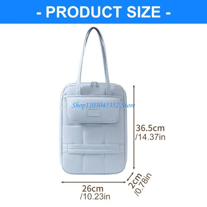 حقيبة كمبيوتر محمول حديثة قابلة للتحويل، حقيبة كتف كبيرة، منظم أساسي للمكتب