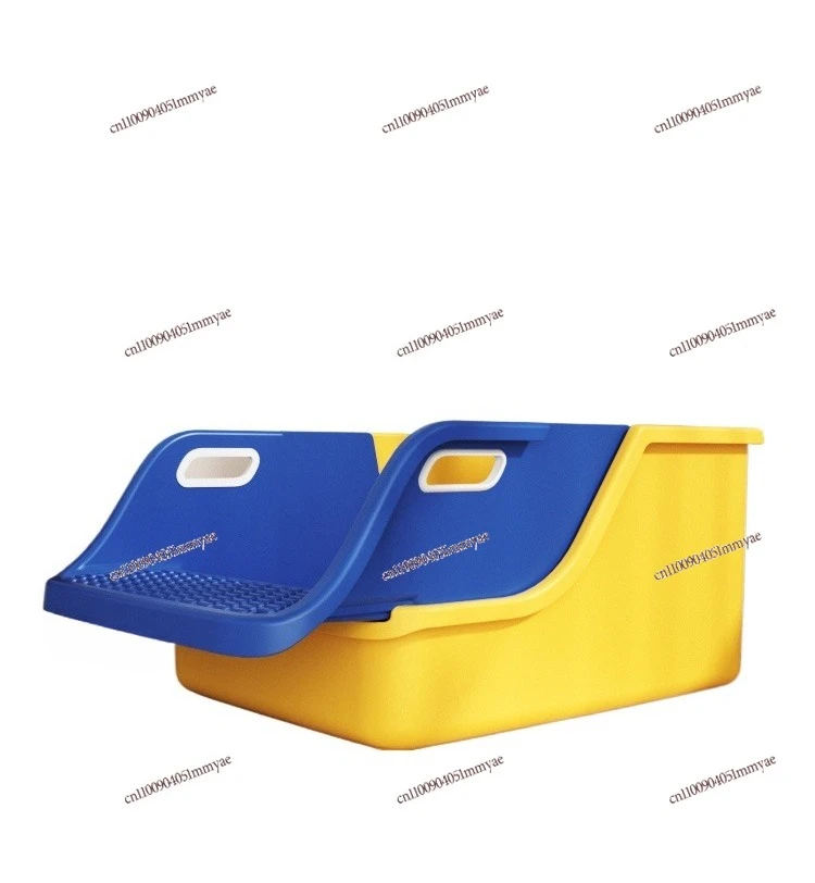 

Cat Litter Box Semi-closed Oversized Lazy Cat Toilet Anti-splash