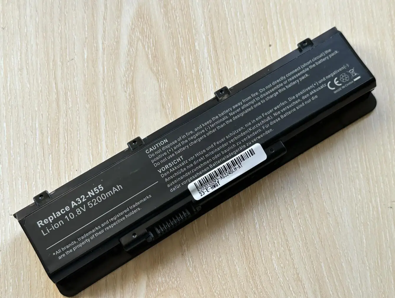 Laptop Battery For Asus A32-N55 N45 N45E N45SJ N45JC N45SL N45SV N45SF N55 N55E N55S N75 N75SJ N75SL N75SN N75SV