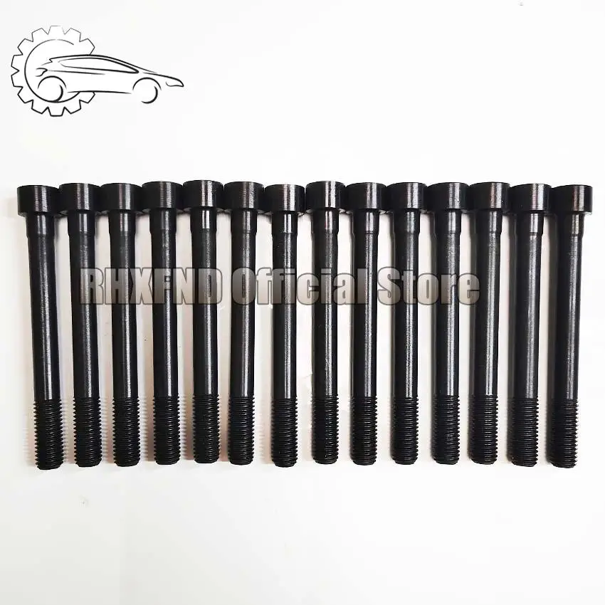 RD28 RD28-T 11056-V7200 cylinder head bolts and nuts are suitable for Nissan Patrol GR Patrol TD6 2826cc 2.8 D T.D 1987-