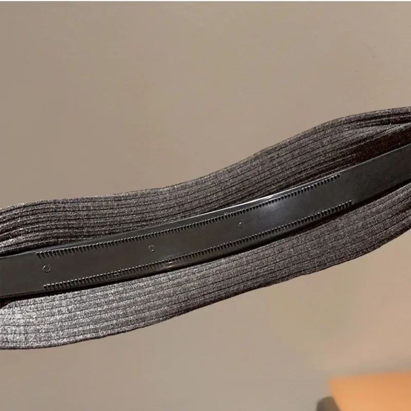 Modisches, extra breites Haarband, Kopfbedeckung, gestrickter Turban-Kopfwickel für Frauen und Mädchen, hübsche und niedliche Haar-Accessoires – Detail 5