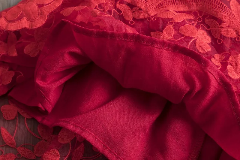 Robe blanche d'été pour filles, tenue de princesse en dentelle brodée de fleurs, pour enfants de 3 à 8 ans, fête d'anniversaire, vacances, 2025