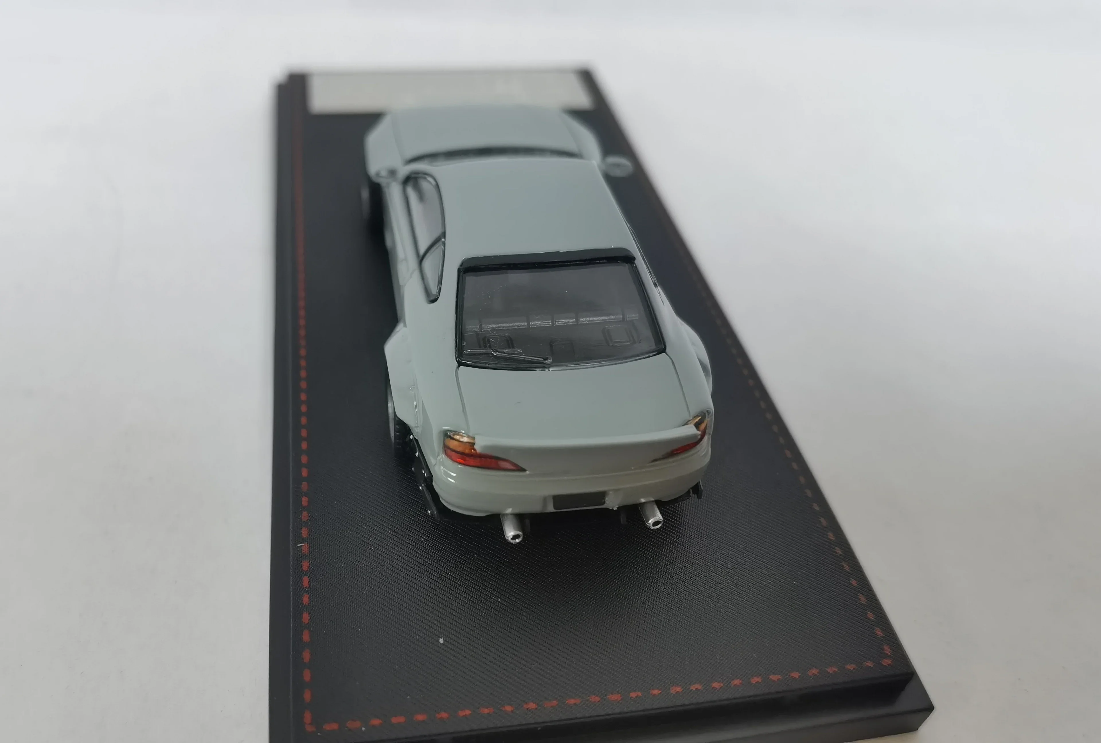 Alloy Display Street Warrior x Ghost Player Nissan Silvia S15 Rocket Bunny 007/499 Diecast For Collection