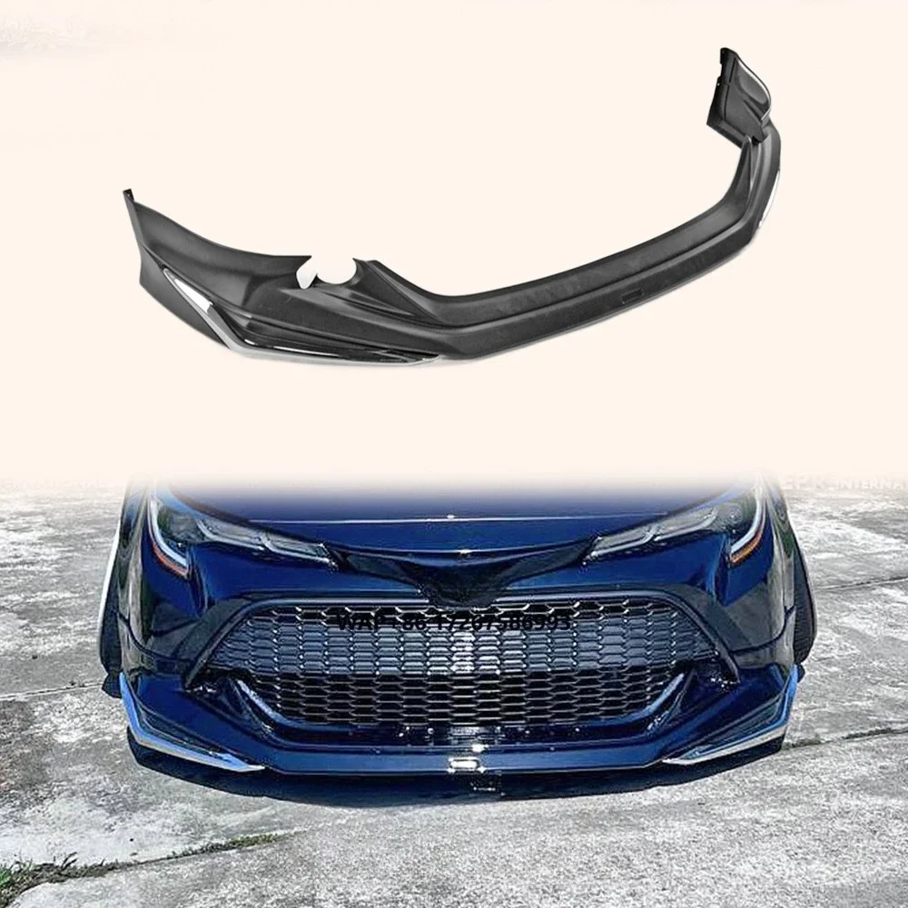 

New Mod Type ABS Front Lip Bumper for 19-22 for Corolla Sport Auris E210 Hatchback