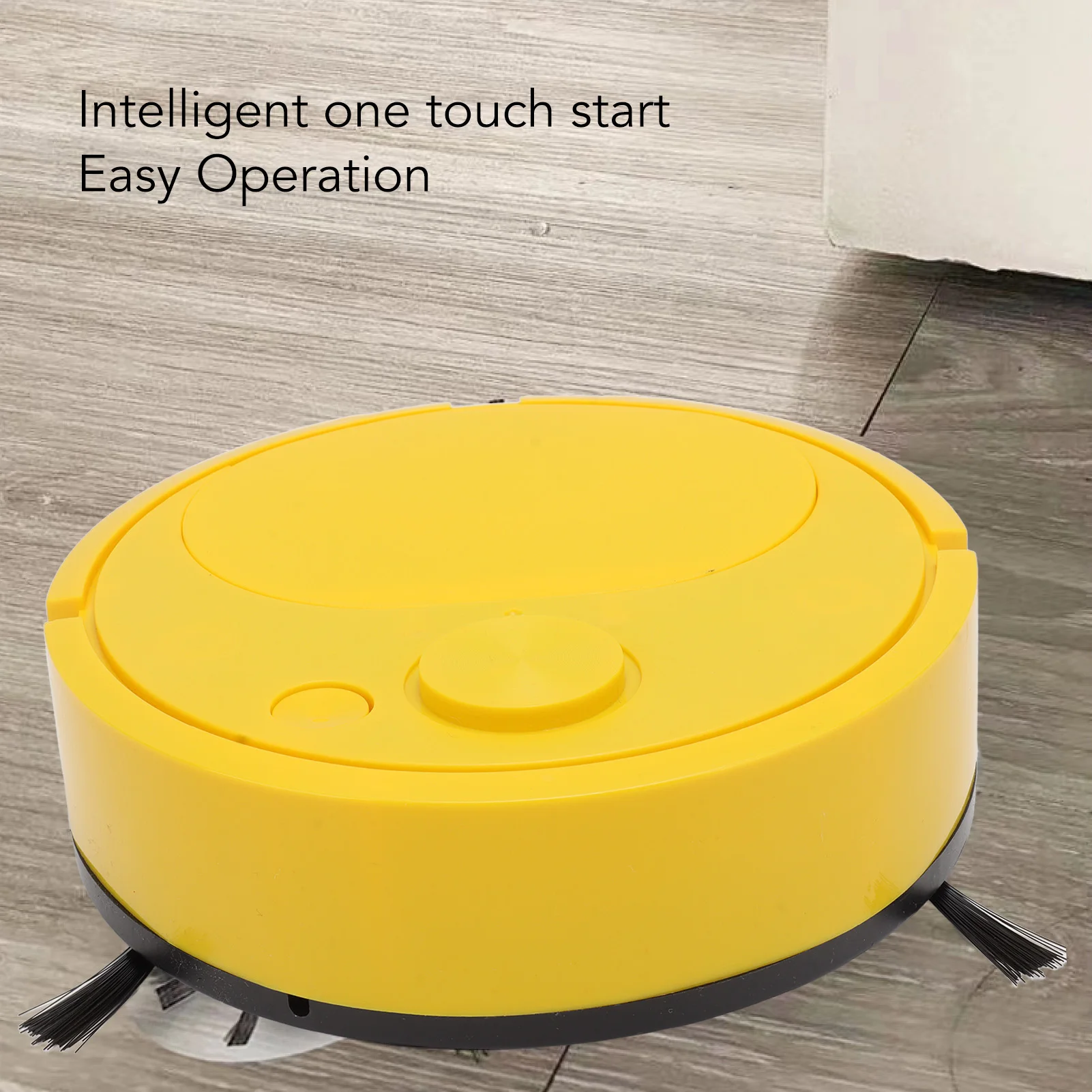 เครื่องดูดฝุ่นหุ่นยนต์มัลติฟังก์ชั่นชาร์จ USB มินิสมาร์ท Mopping Sweeping Robot Cleaner สําหรับพื้นไม้กระเบื้องพรม