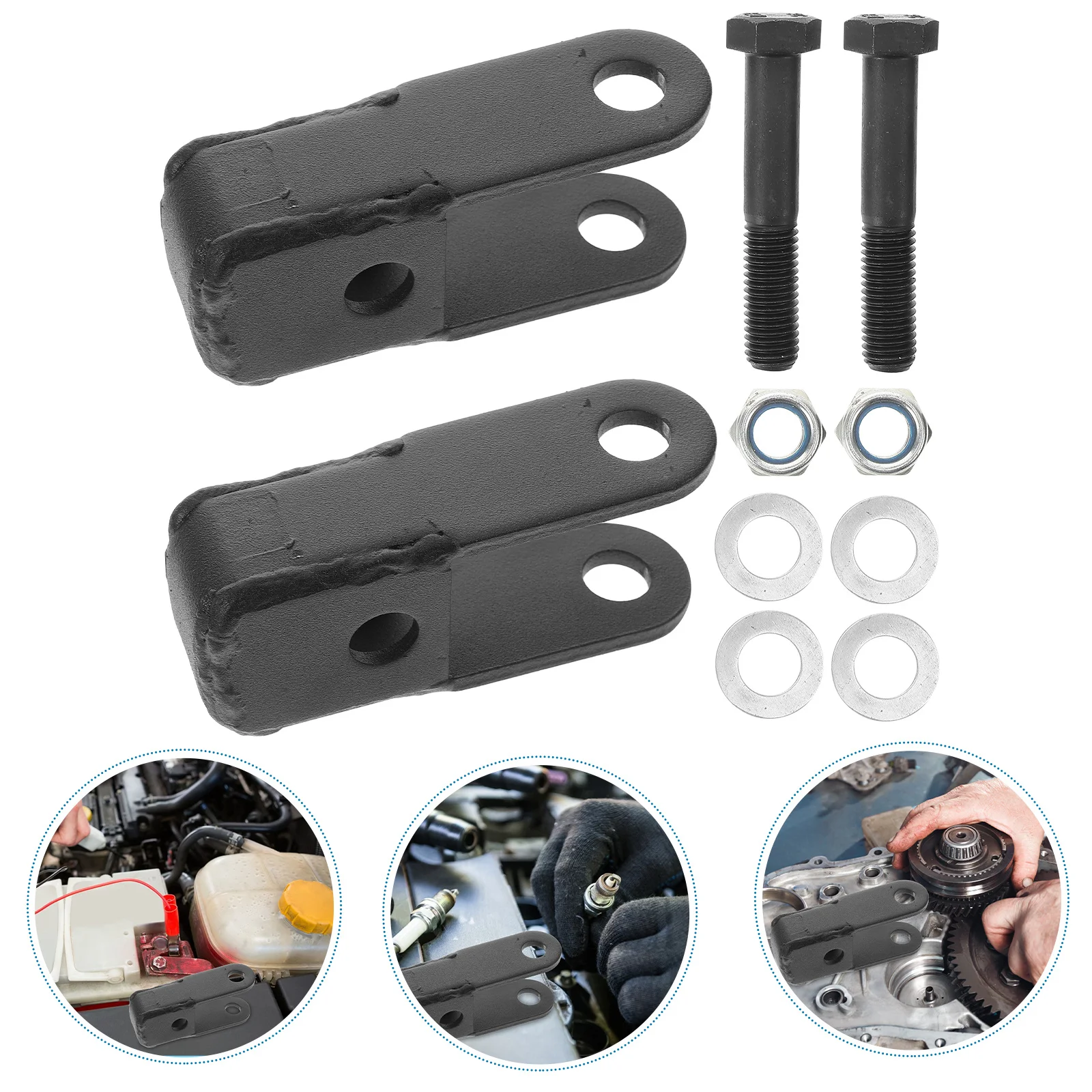 

1 set 1 Set Leveling Kit For Aluminum Height Increase Off-Road Performance Vehicle Accessory, Front Lift Kit, Car Leveling Kit,