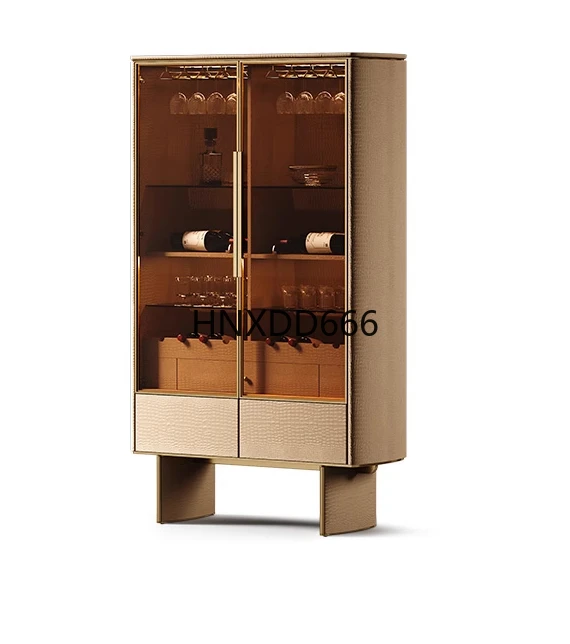 Minimalist Wine Cabinet Villa Restaurant Luxury Display Cabinet