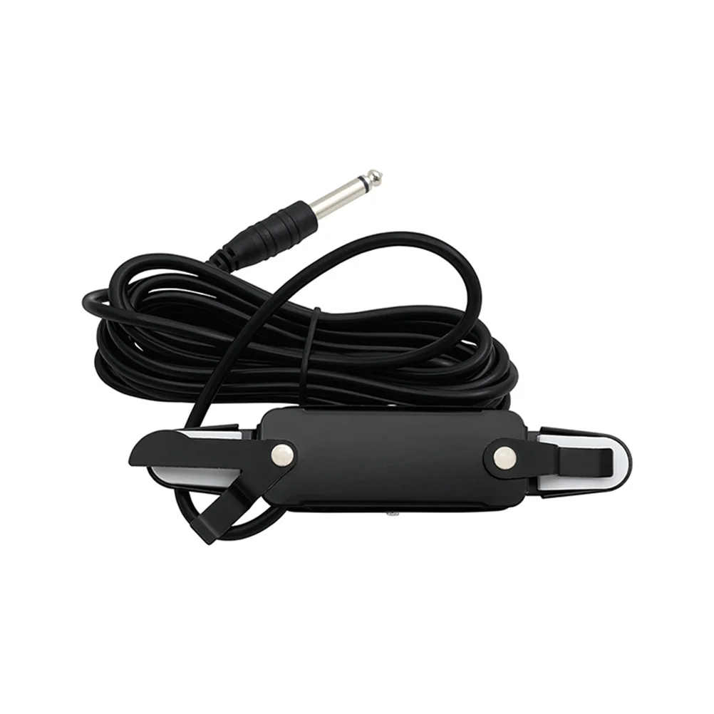 

Lightweight for Acoustic Folk Instruments Durable Sound Transducer Portable Compact Accessories for Ukulele Banjo Guitar Bass