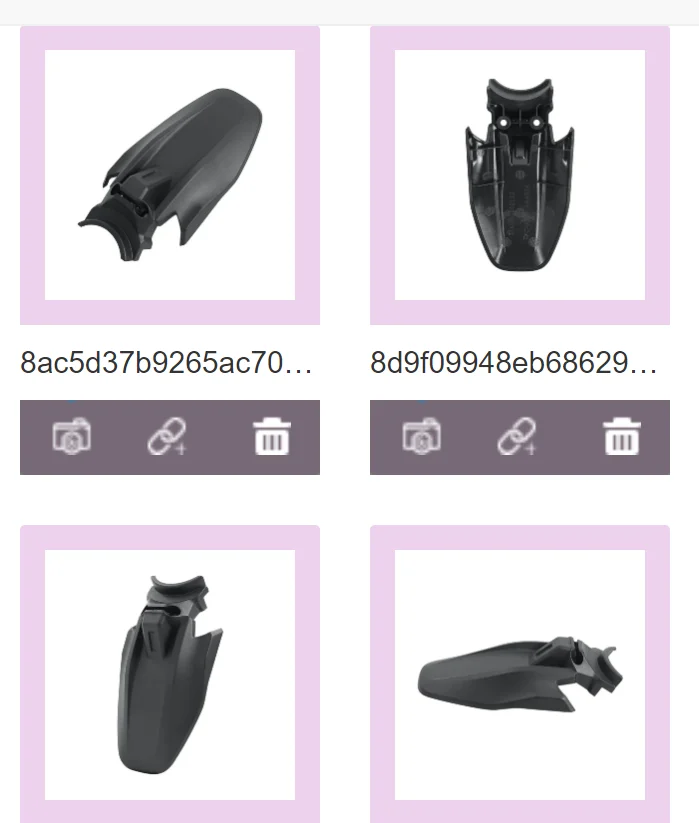 

1pc Front Mudguard Water Deflector Replacement Front Bicycle Mudguard For Electric Scooter Accessories Bicycle Parts