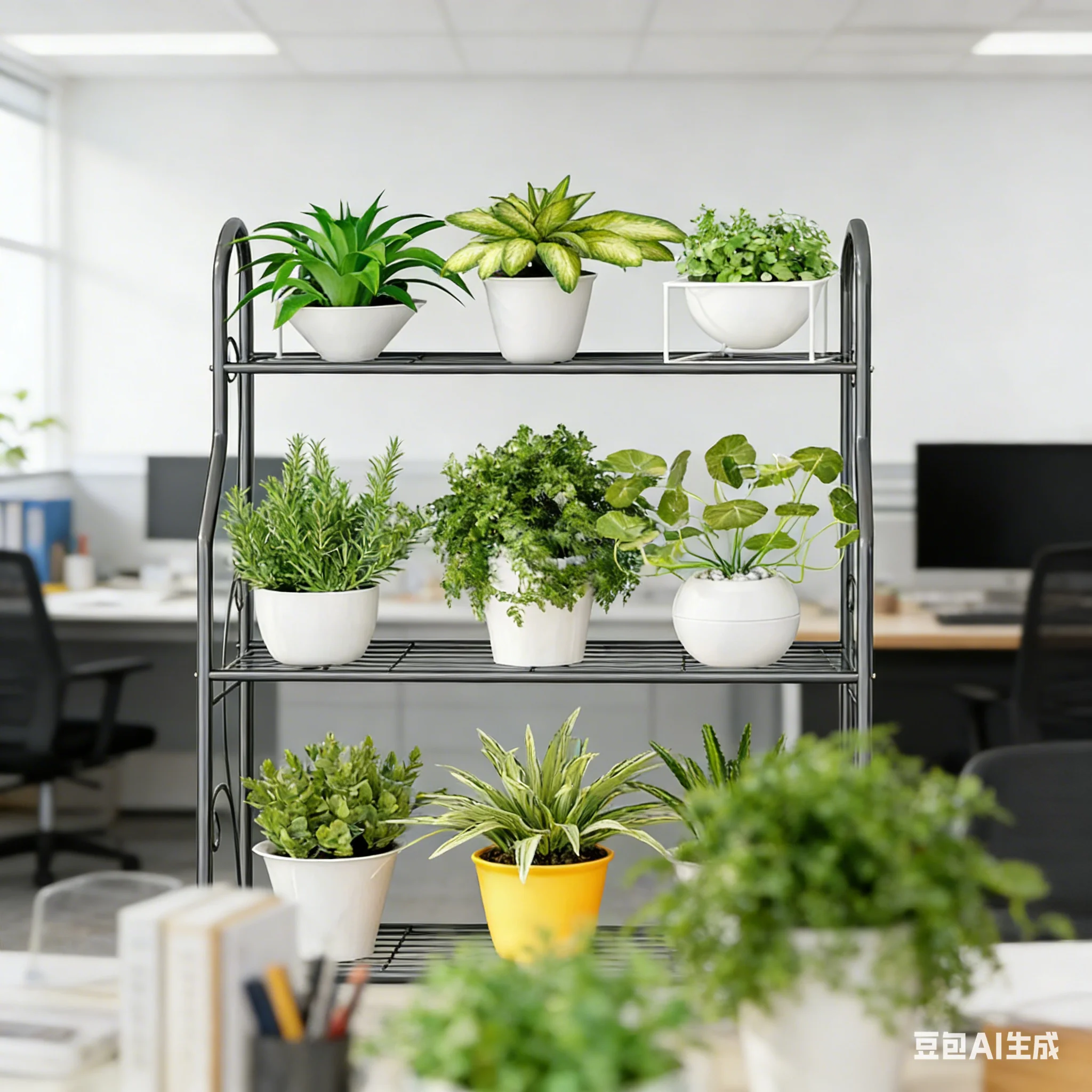 aoliviya-sornuo-シンプルでミニマルなモダンな-3-層多機能アイアンアート収納ラック、家庭用フラワー-b-用植物棚アセンブリ