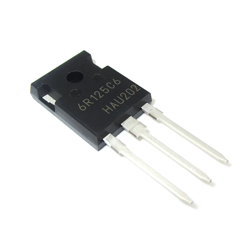 1Pcs 6R125C6 IPW60R125C6 TO-247-3 N-Channel 600V30A MOSFET Field Effect Triode
