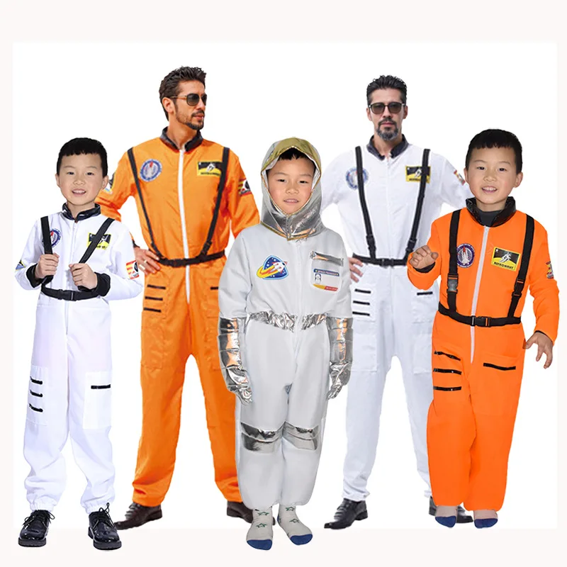 

Children's Space Suit Performance Costume Astronaut Festival Party Show Clothes New Arrival 2025 Spring Unbranded