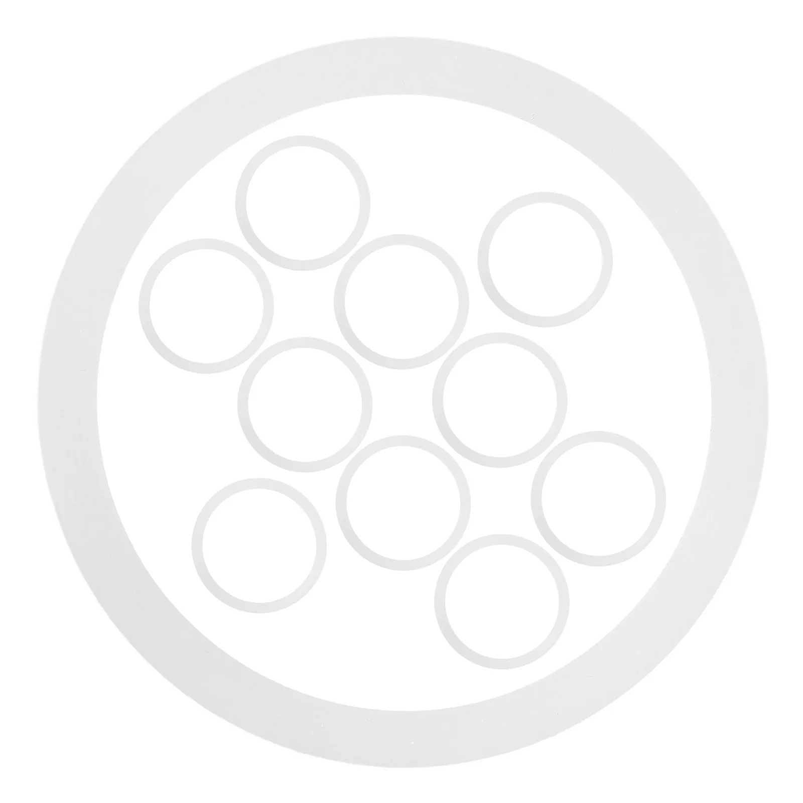 

20 Pcs Seals Glass Jars Mason Rings Food Grade Leakproof Wide Leakproof Sealed Rings Mouth Canister Gaskets Jar Supplies
