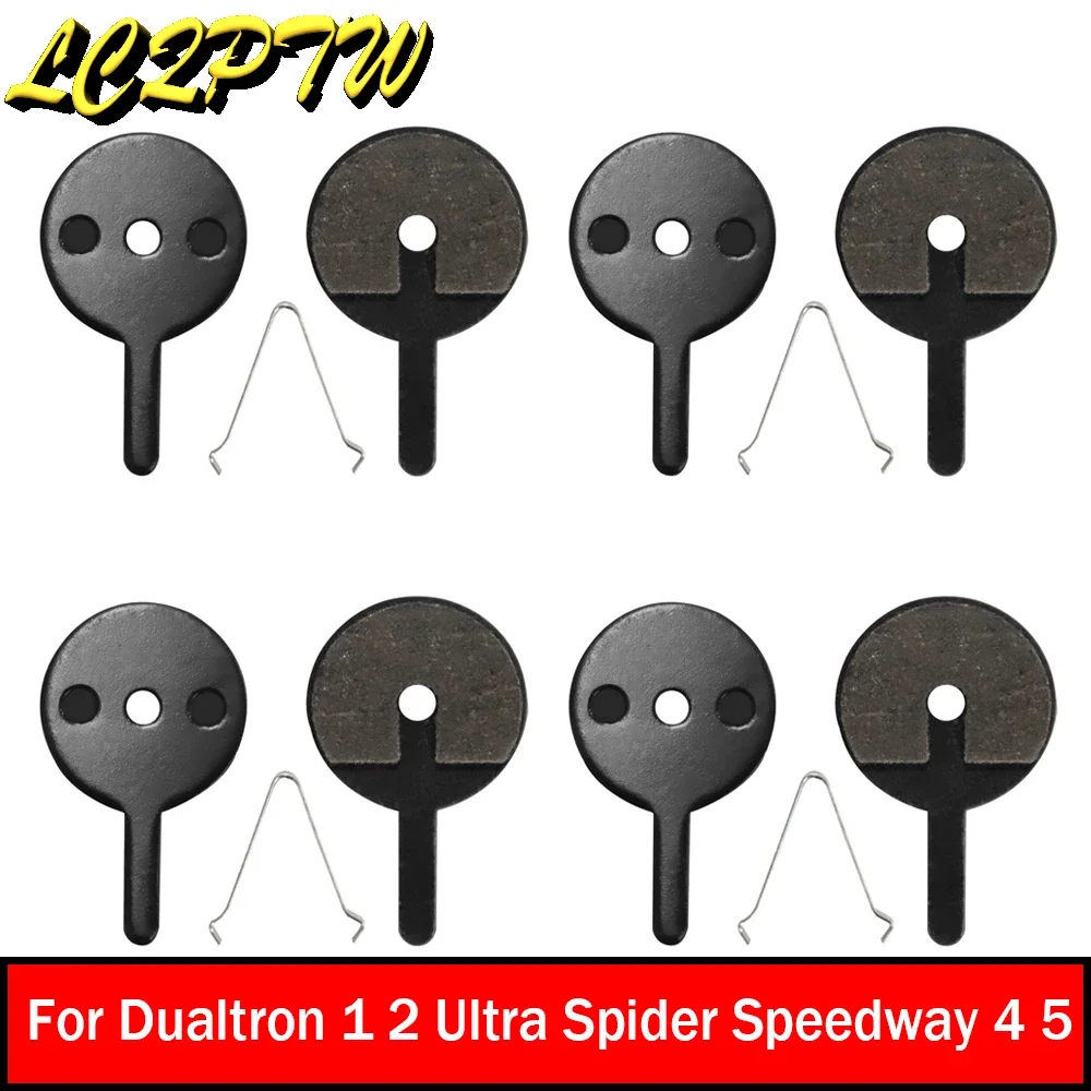 4 Pairs Electric Scooter Disc Brake Pad For Dualtron 1 2 Ultra Spider Speedway 4 5 Kickscooter Certificate 10 Inch DT Brake Pad