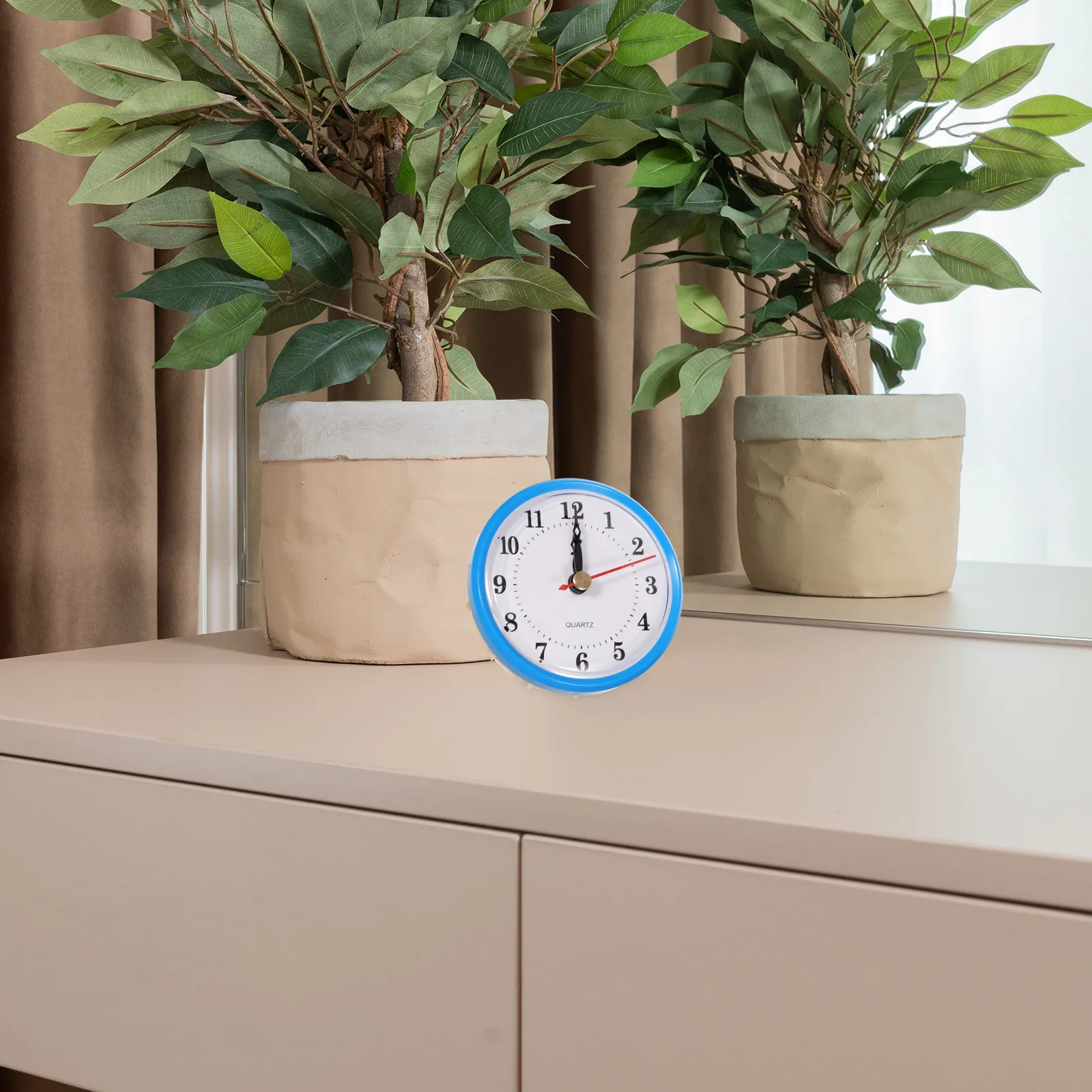 

Number Vintage Round Clock Insert Head Simple Numerals Quartz Movement Silent Sweep Hobby Clock DIY Parts Replacement Mechanism