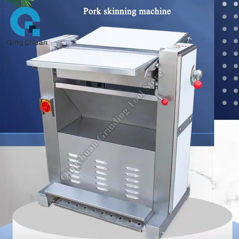 Máquina de Descascar Carne Suína Totalmente Automática, Máquina de Descascar Carne Bovina, Fatiador de Carne, Várias Peças para Máquina de Descascar Carne Suína