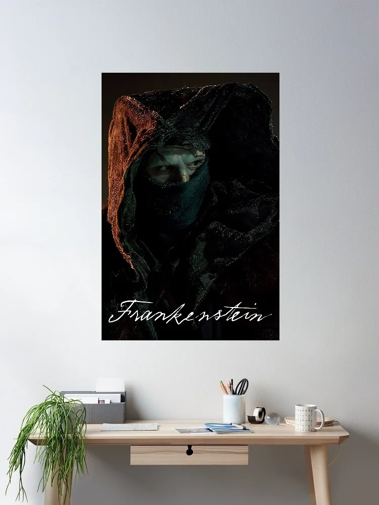 Frankenstein Movie, Art Print Silk Poster Home Wall Decor