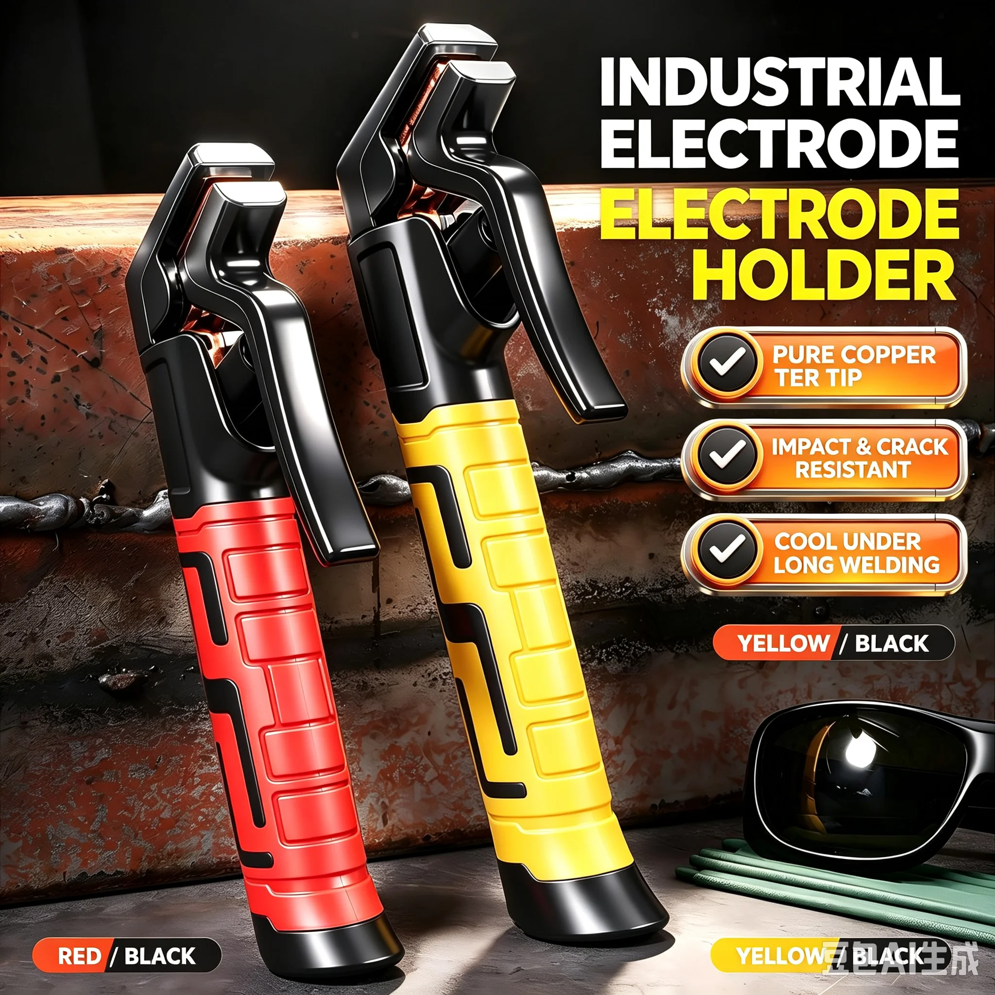 Uchwyt elektrody spawalniczej  – Heavy Equipment Grinder recenzja i cena