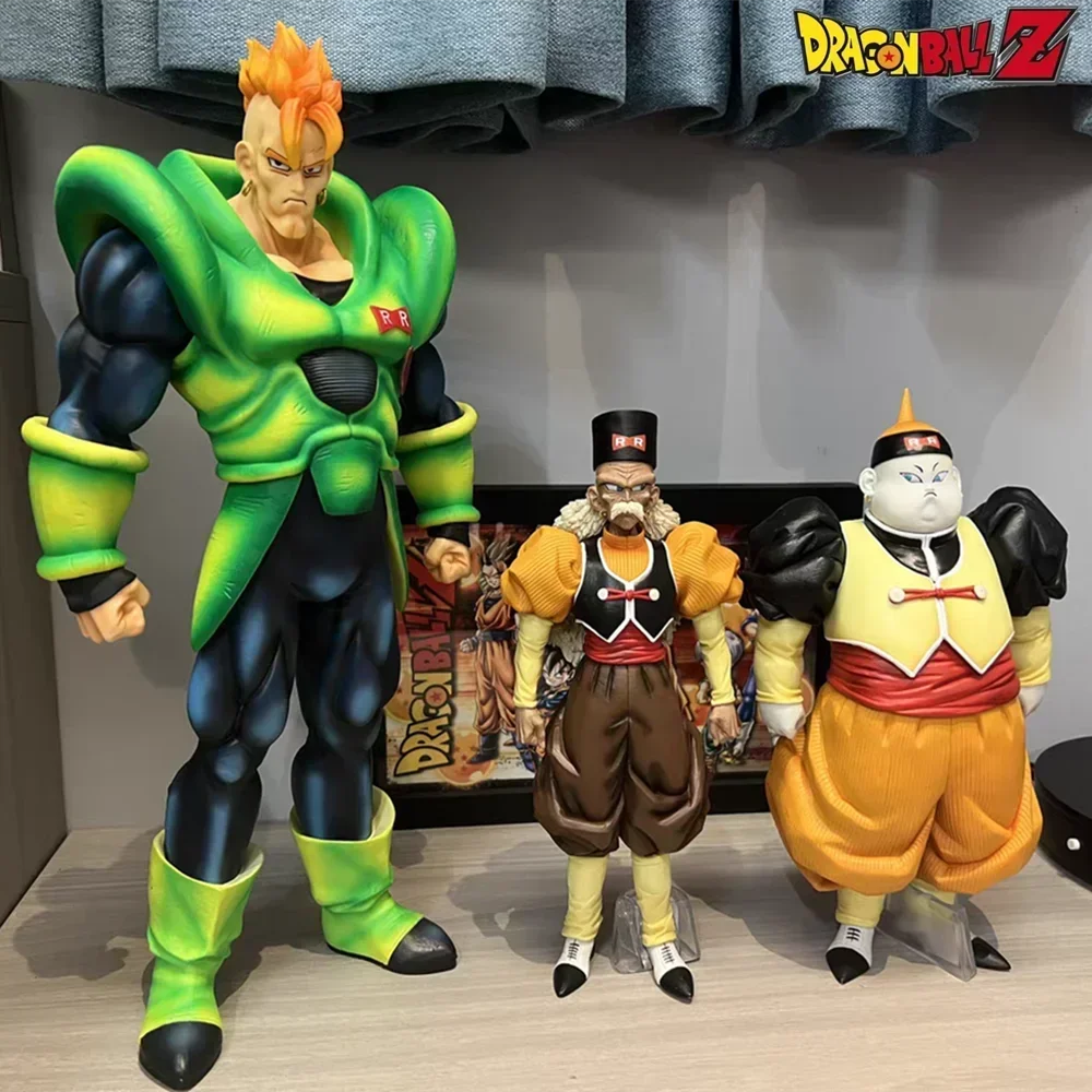 Dragon Ball Z Android Anime Figure  16 17 18 19 20 Dr.gero Cell Action Figures Gk Statue Collection Ornament Model Doll Toys Gif