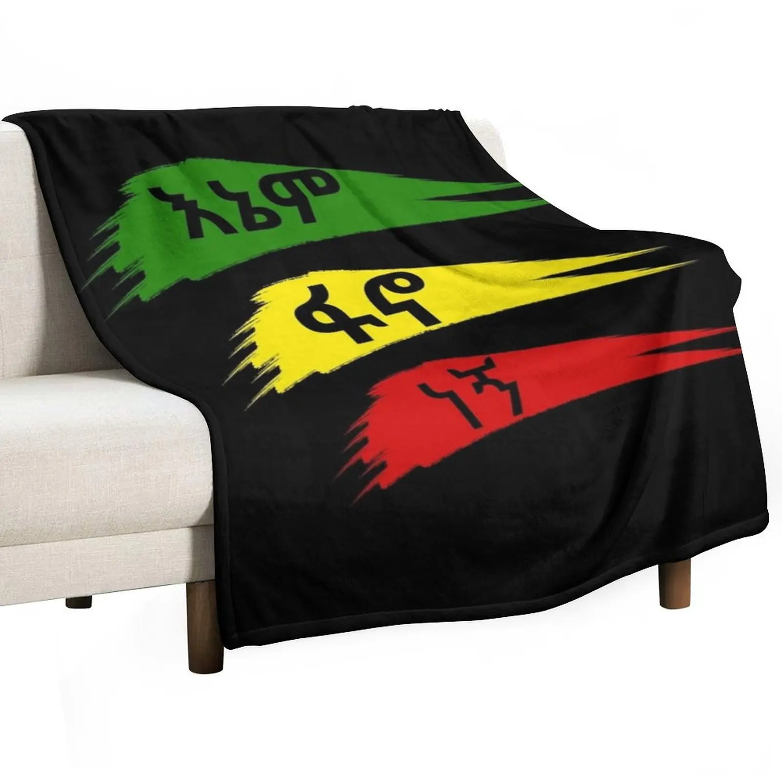 Fano T-shirt Throw Blanket Luxury Brand Extra Large Throw warm for winter Large Blankets