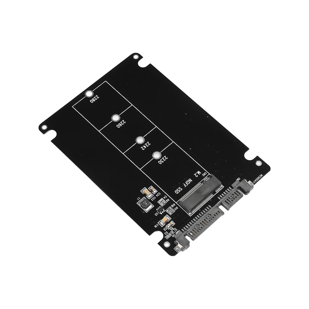 SATA3.0 6Gbps M.2 NGFF SSD To SATA3 Adapter Card M2 NGFF SSD To SATA3.0 External Hard Drive Box Hard Disk Adapter Board