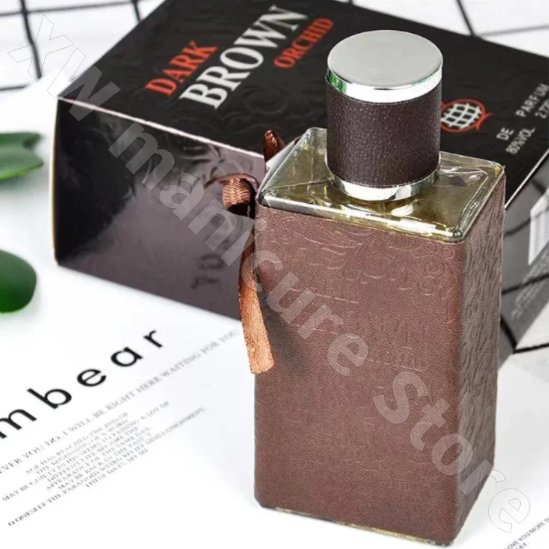 Men's Cologne Perfume Leather Packaging Perfume Long-lasting Fragrance Mysterious Temperament Charm Confident Elegant Mature