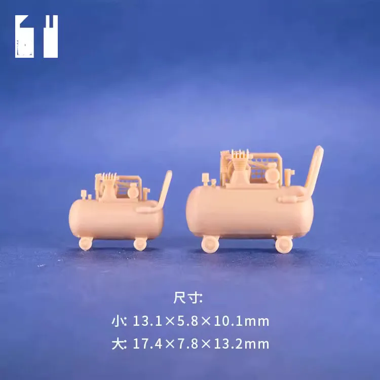 

1/64 Resin Air Pump Compressor Model Garage Scene Accessories Tool Unpainted