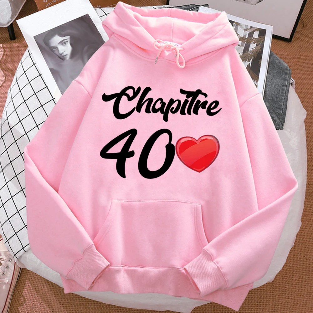 40 Ans 40th Years Birthday hoodies women Winter  y2k aesthetic sweat y2k aesthetic sweater Pullover female japanese sweatshirts