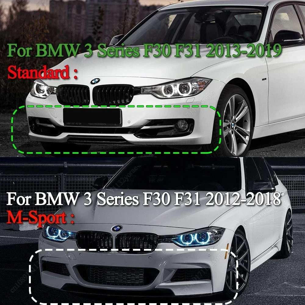 For BMW 3 Series F30 F31 Standard 2013-2019 &F30 F31 M-Sport 2012-2018 Auto Front Bumper Lip Spoiler Splitter Diffuser Bodykits