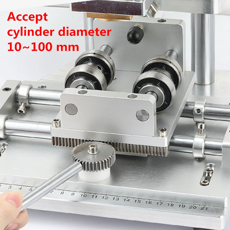

Heat Press Hot Stamping Machine Embossing Machine Cylindrical and flat 2 in 1 bronzing machine for cylinder curved surface