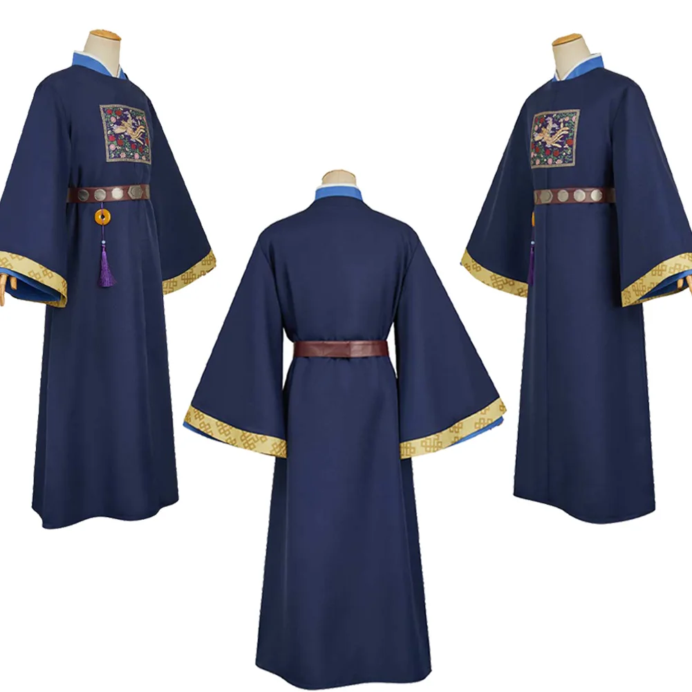 Fantasia Jinshi Cosplay Ancient Official Dress Anime Apothecary Diary Disfraz Costume Adult Men Halloween Carnival Party Clothes