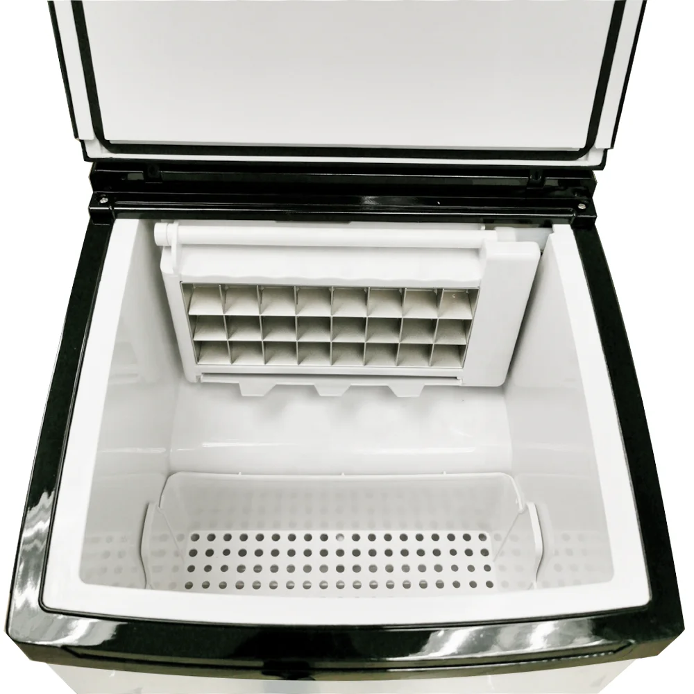 10-15 كجم المحمولة مربع مكعب آلة صنع الثلج التجارية مطعم بار المشروبات الباردة المنزلية الفولاذ المقاوم للصدأ مكعب صانع الثلج