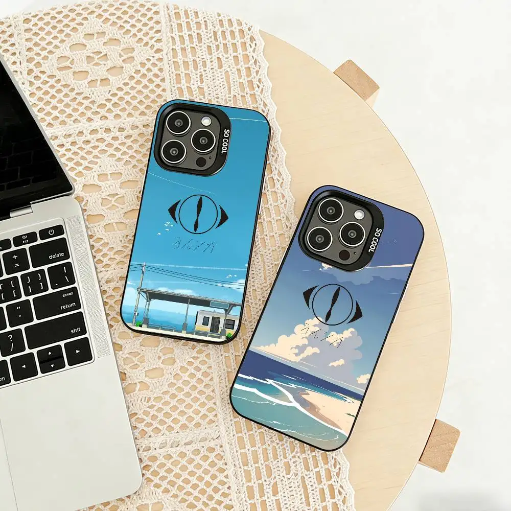 

MUSIC Yorushika sart Phone Case For iPhone 17,16,15,14,13,12,11 Plus,Pro Max,XS,Colored silver phone case