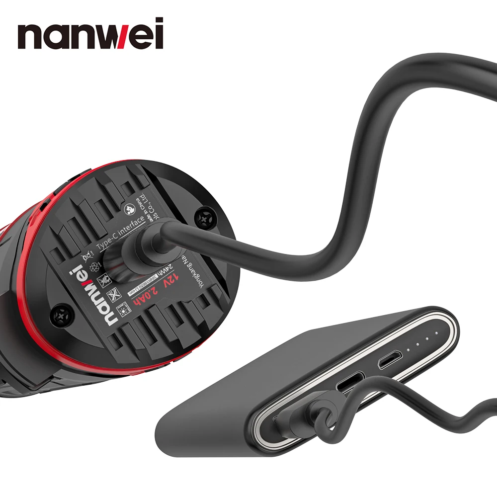 Imagem -03 - Nanwei-mini Brushless Lithium Furadeira Elétrica Recarregável Multifuncional Doméstico Mão Chave de Fenda Impacto 12
