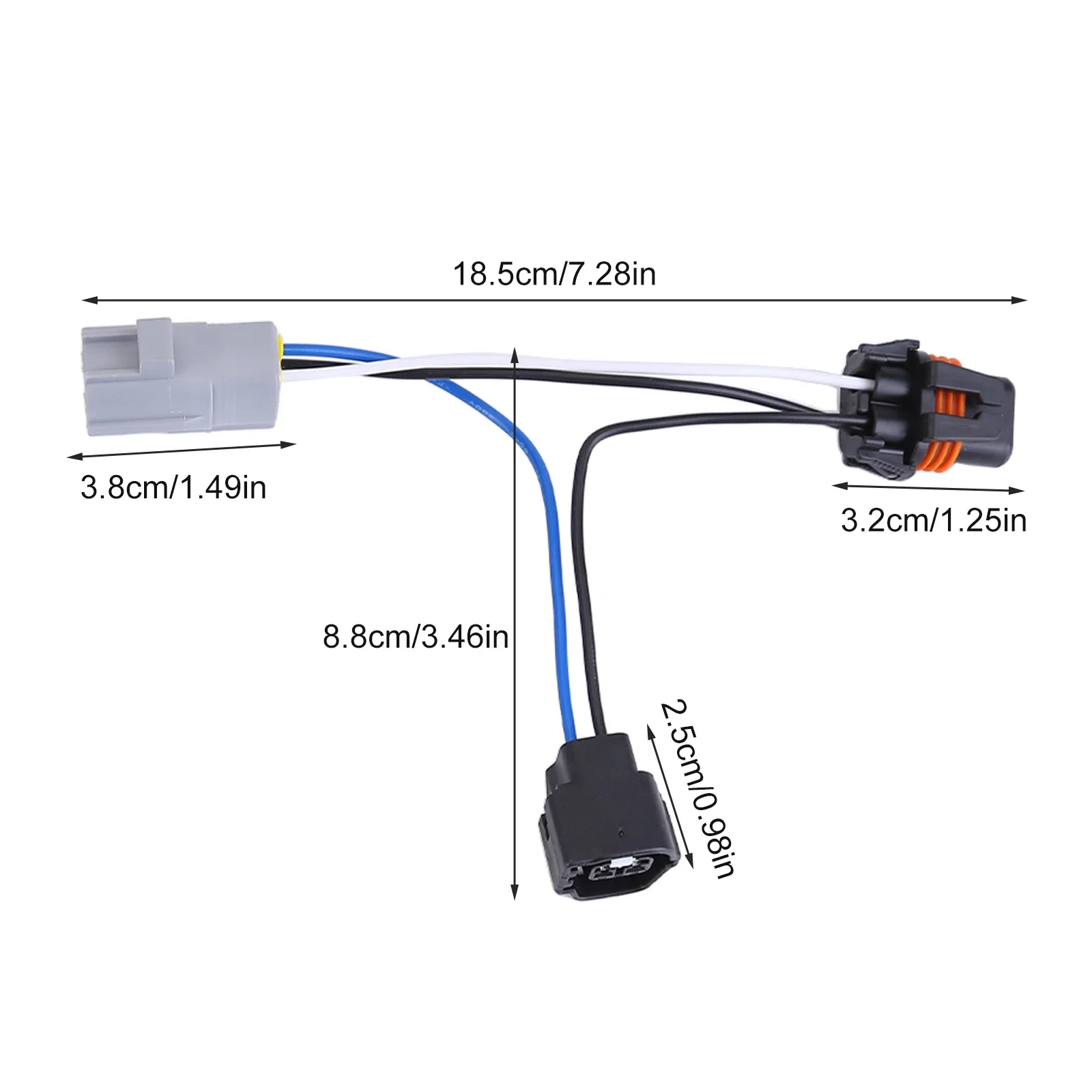 

2 шт. адаптеры для переоборудования фар, жгут проводов заменяет 810020 для 4Runner 2021-2023, все модели