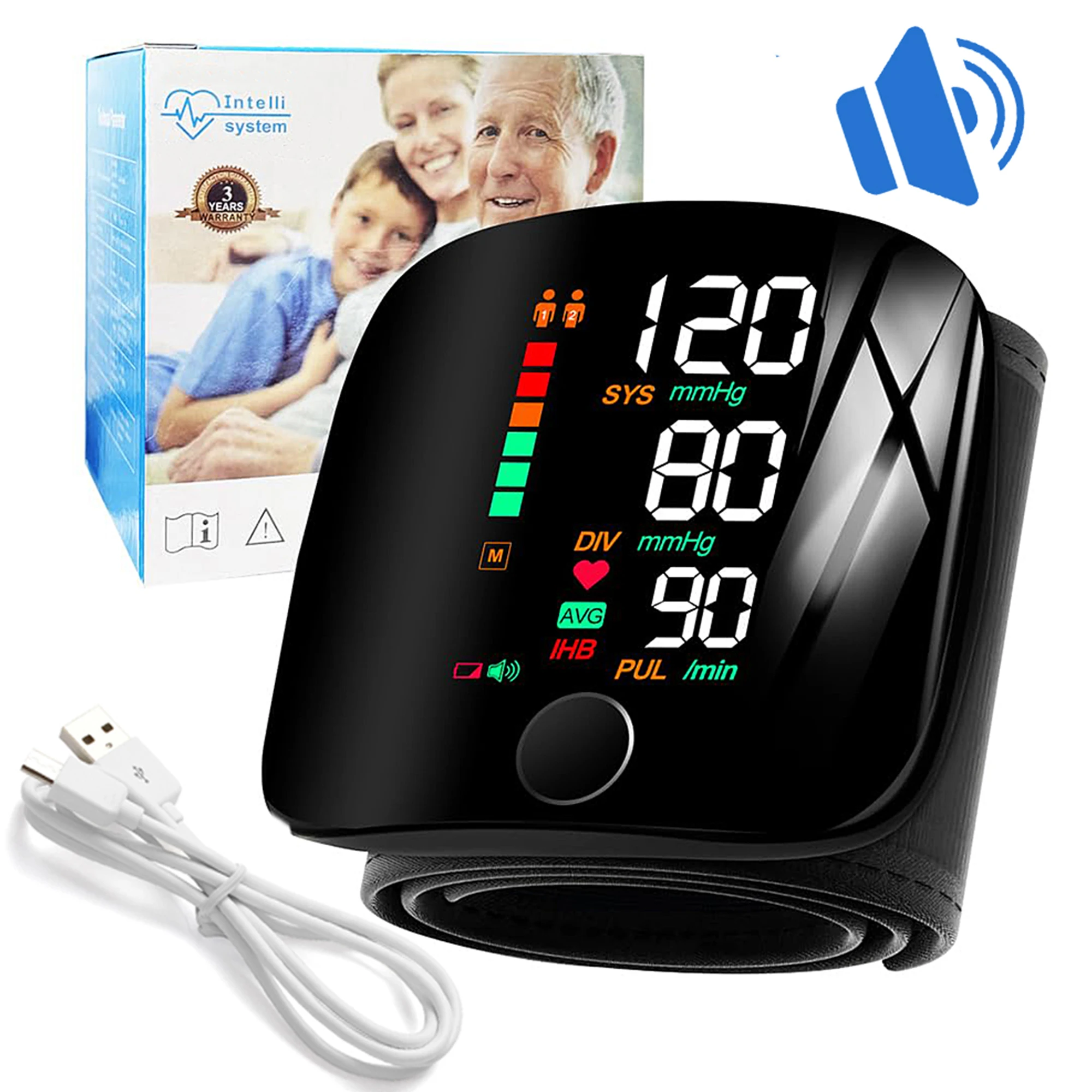 monitor-de-pressao-arterial-automatico-maquina-de-pulso-grande-display-retroiluminado-manguito-ajustavel-detector-de-pressao-arterial-transmissao-de-voz