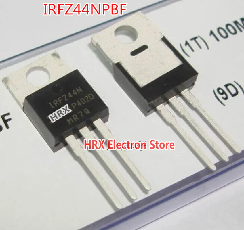 2021+ New Original Import IRFZ44NPBF IRFZ44N MOSFET 55V 49A TO-220 (10-50piece)