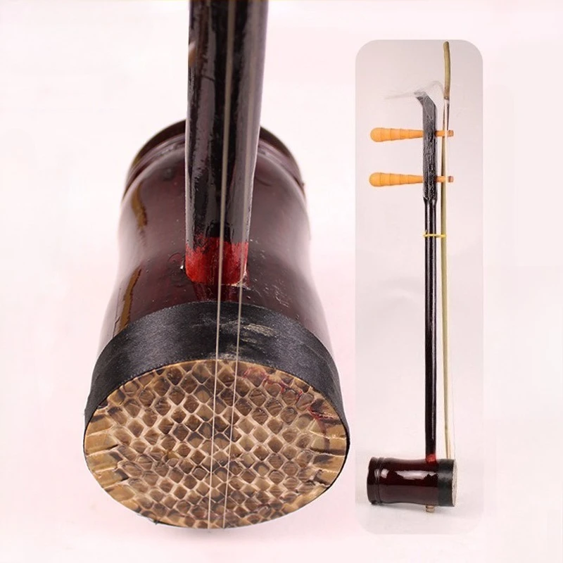 

Цилиндр Erhu, традиционный 2-струнный производительность, Urheen для взрослых, начинающих, практика Erhu, этнический выщипывающий музыкальный струнный инструмент