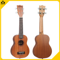 21 Inch Soprano Sapele Ukulele Kid Starter Uke Hawaii Kids 4 Strings Guitar Gitarra Wooden Hawaiian Uke Fine Tuners For Beginner