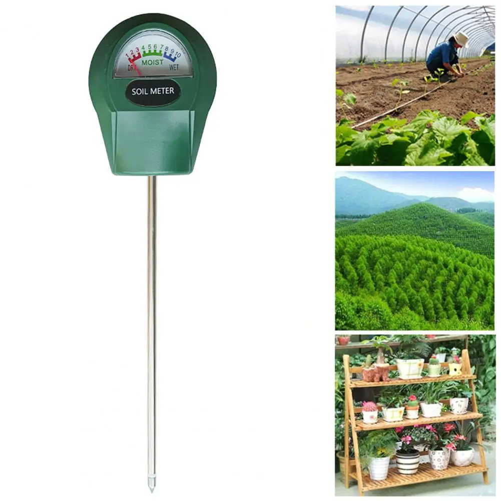 Soil Moisture Monitor High Accuracy Soil Moisture Meter Portable Plant Care Monitor Compact No Battery Needed Lawn for Gardening
