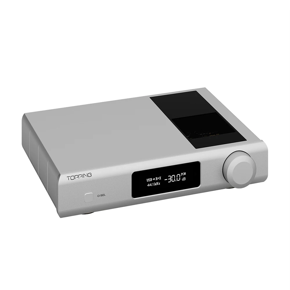 TOPPING D90 III Discrete Desktop Decoder D90III Discrete1bit Fully Balanced HIFI DAC Bluetooth 5.1 Pre-amplifier LDAC support