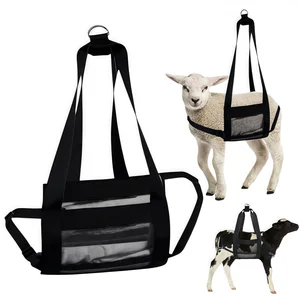 Wadenstahl zum Wiegen von Tieren Call Scale Scale -Skala -Schwung mit einstellbaren Gurten zum Wiegen von Kälbern, Lämmern, Ziege, Baby 10 Hauptverkaufsrinderskala - №7