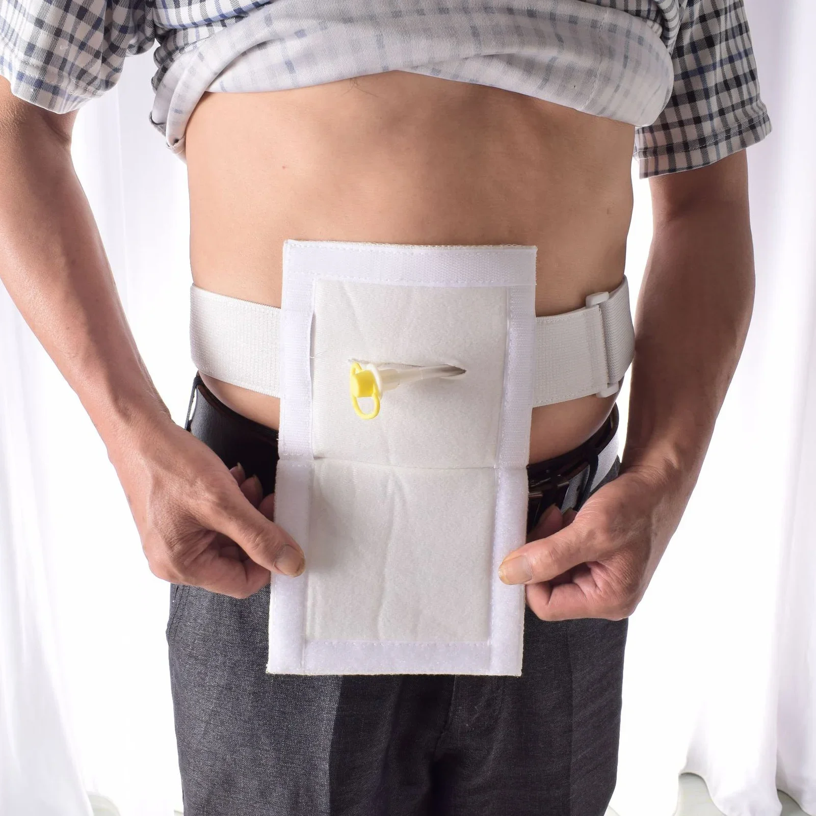 Tube Holder Belt Feeding Tubes Covers Peg Tube Gastrostomy Catheter PD Belt Abdominal Peritoneal Dialysis fast shipping