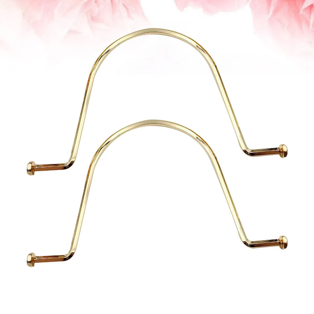 

2Pcs U Shape Handbag Handle Straps for Bag Repair DIY Craft Projects Fashion Creative Design Universal Compatibility Handle
