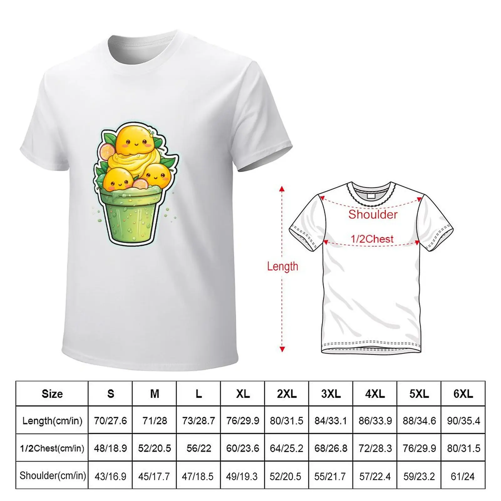 Lemon Sorbet Fiesta Delight T-Shirt animal prinfor boys blacks sweat summer tops plain t shirts men