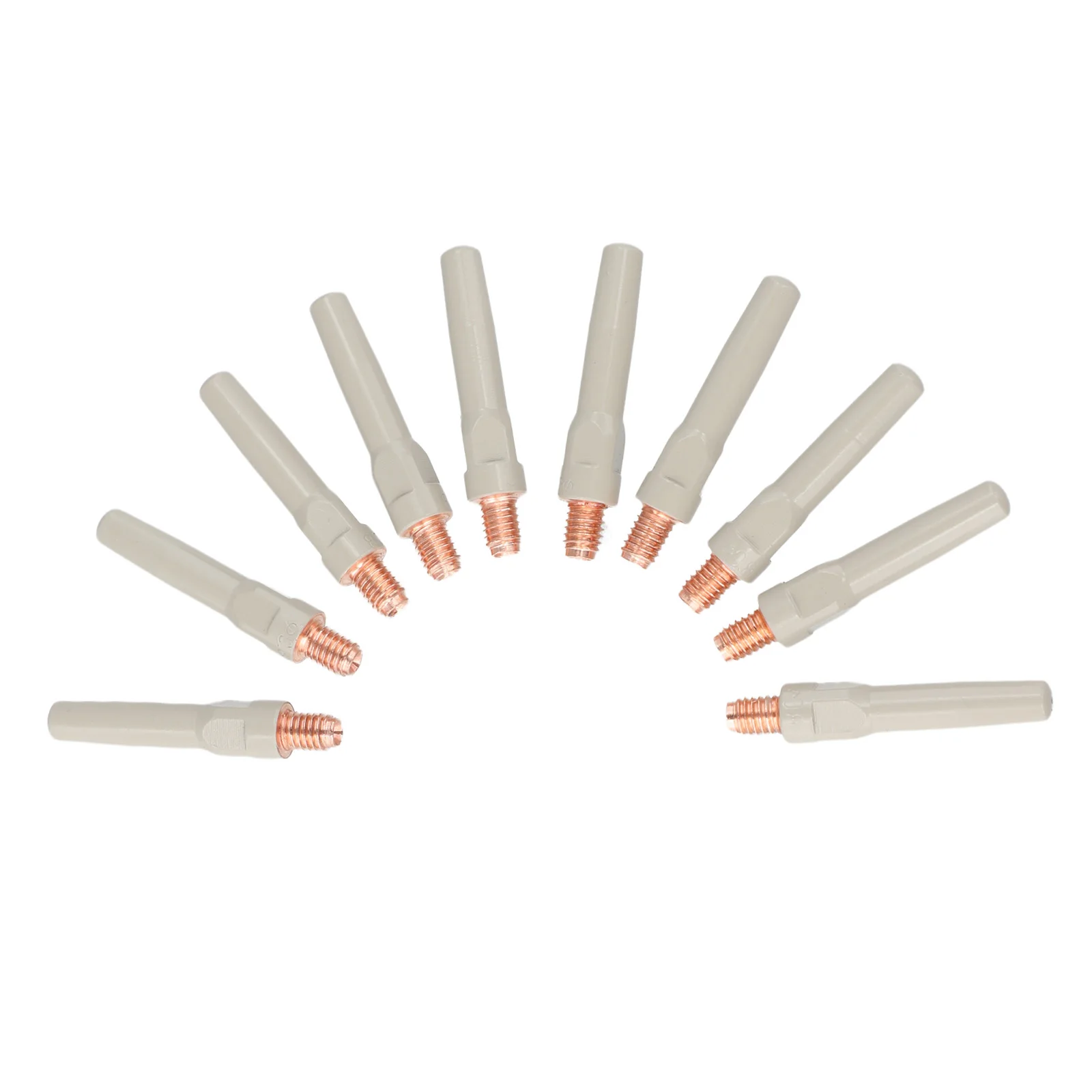 NonStick Coating Welding Tips Pack 10PCS Compatible with For 15AK For MIG for torch for Professionals and Enthusiasts